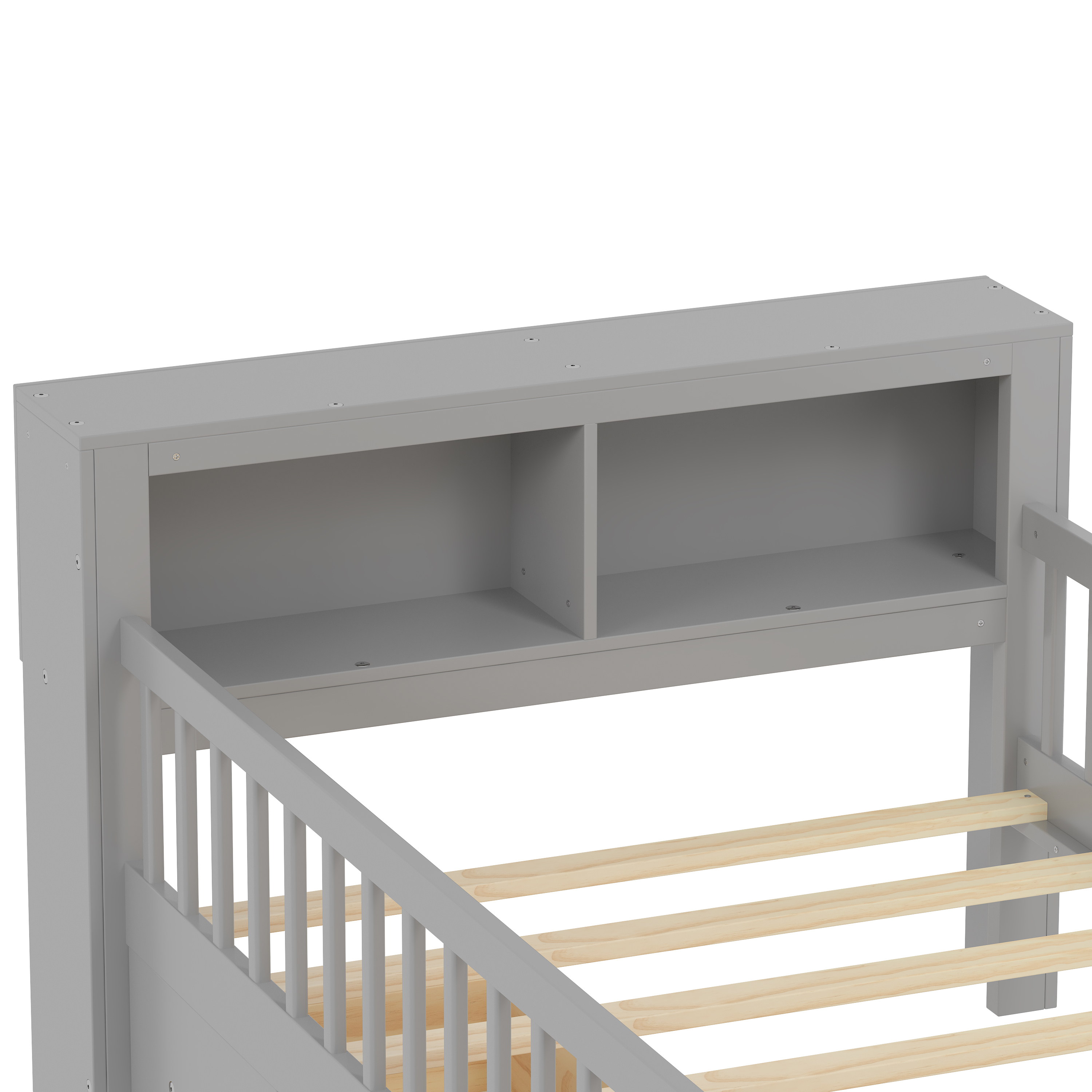 Twin Size Bed Storage Headboard