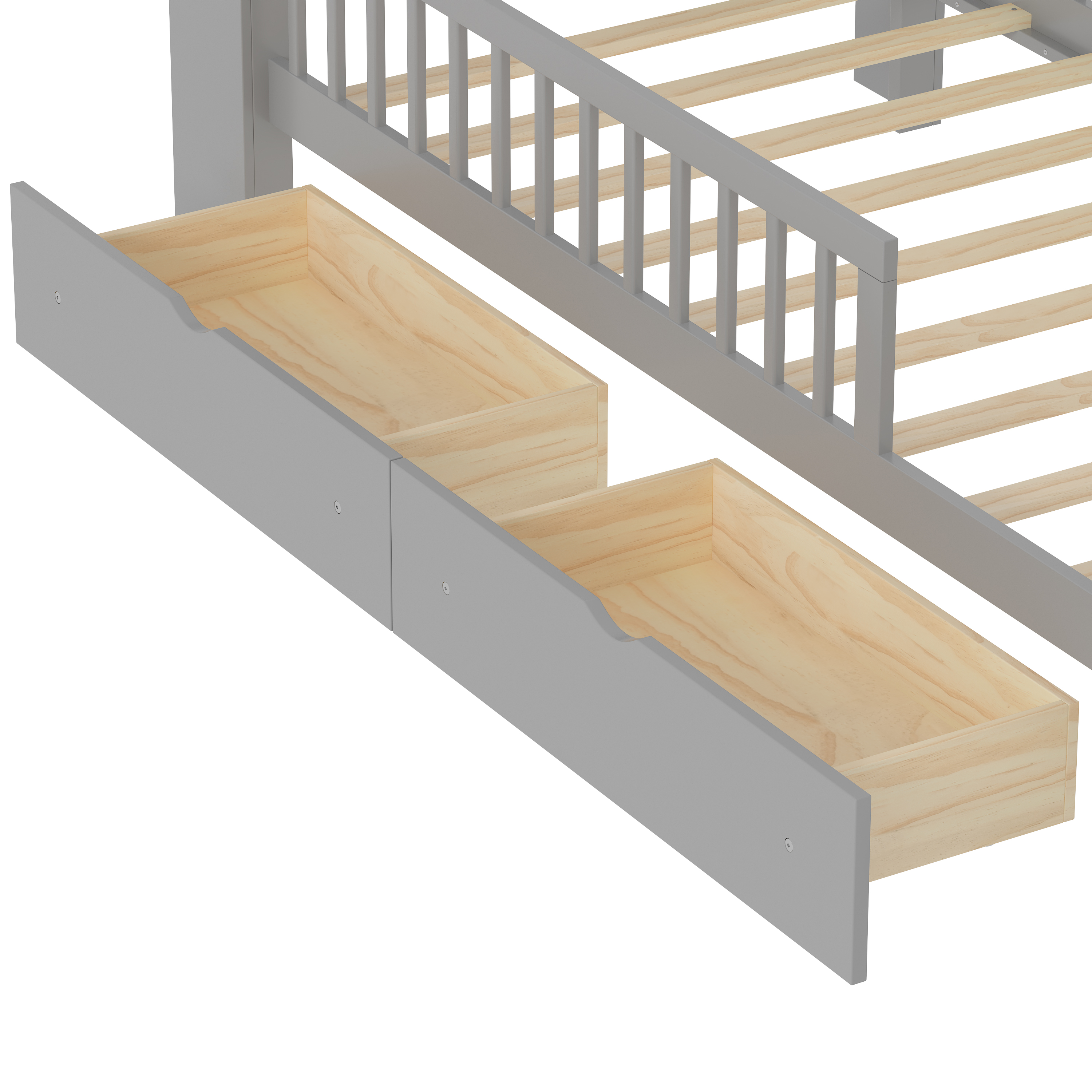 Twin Size Bed Storage Headboard