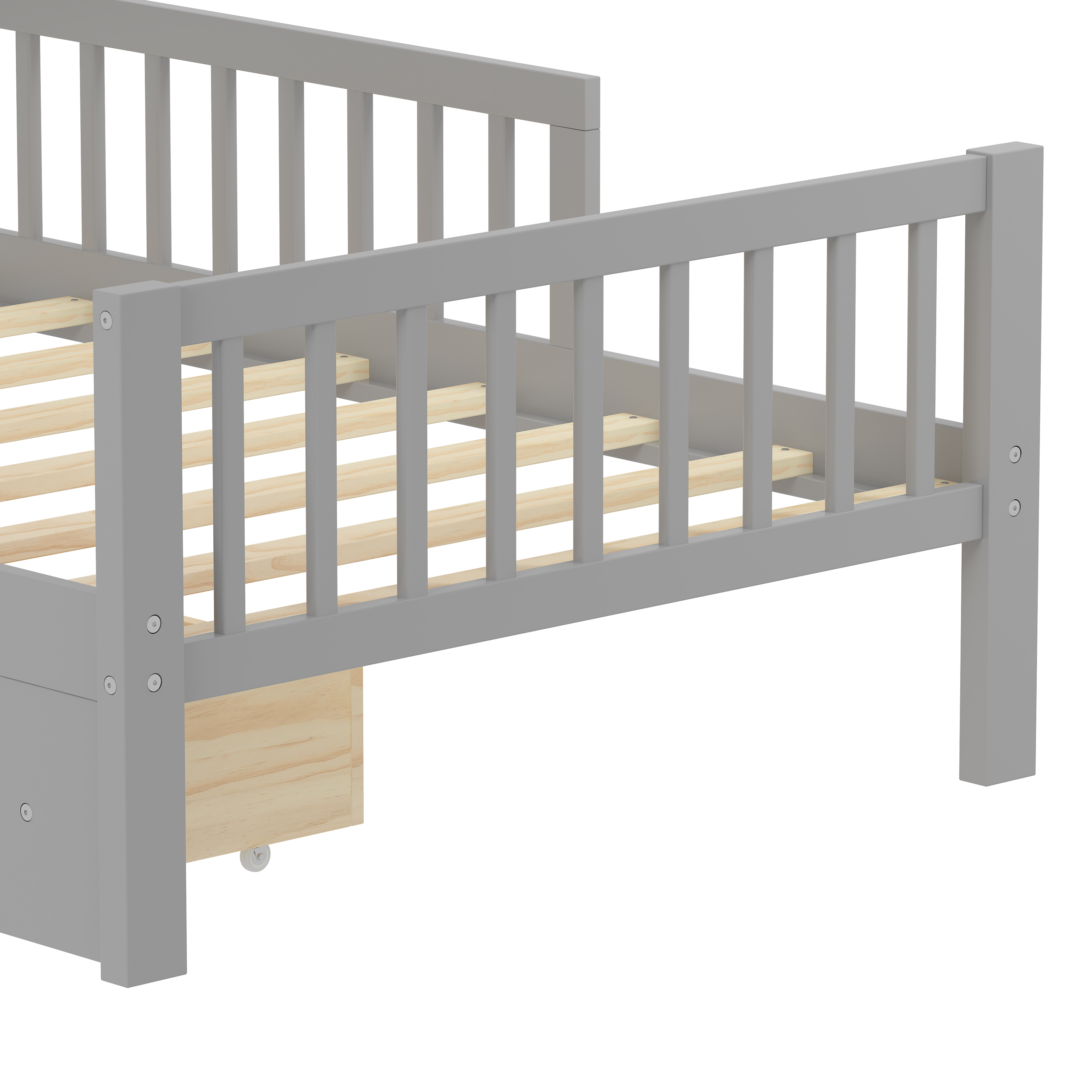 Twin Size Bed Storage Headboard