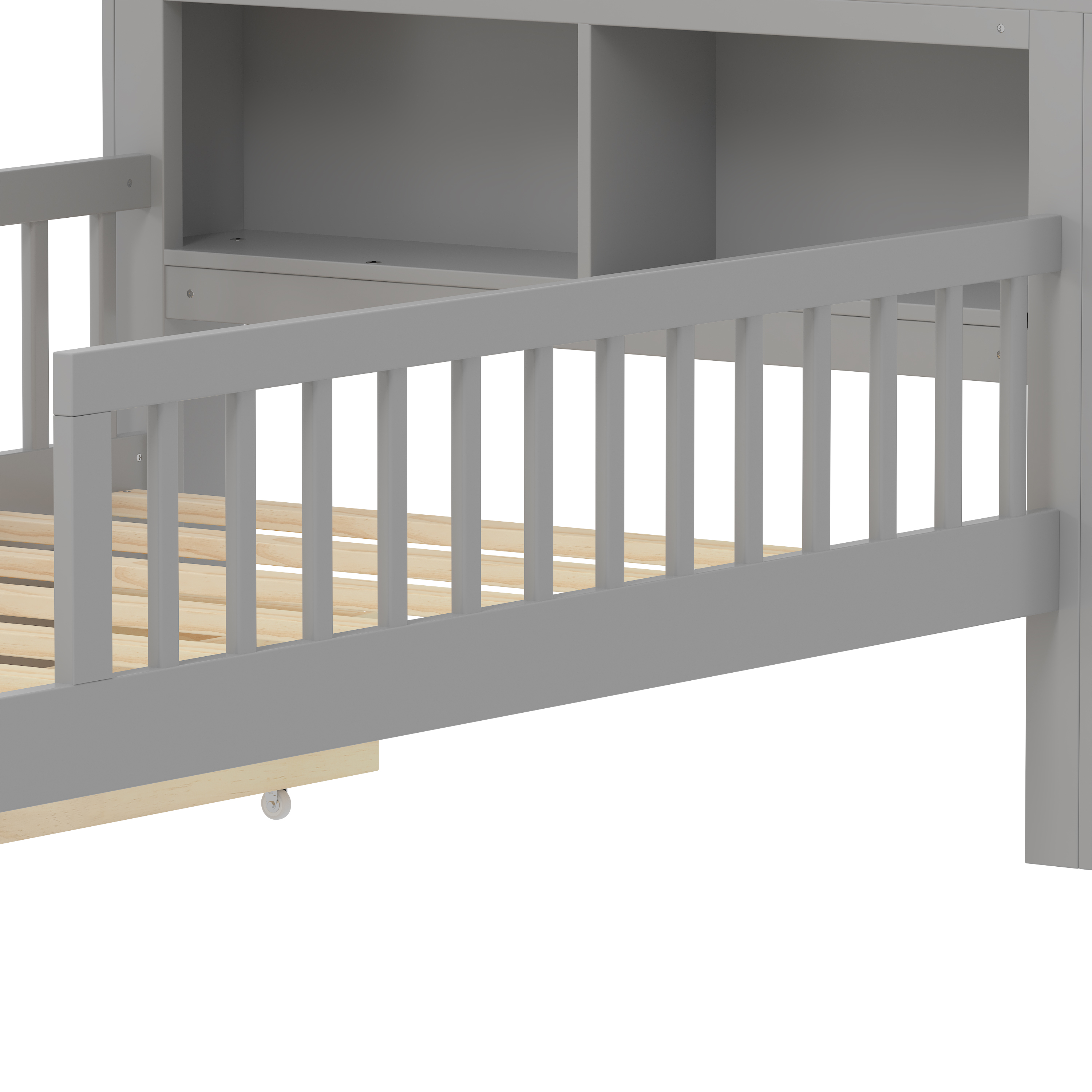 Twin Size Bed Storage Headboard