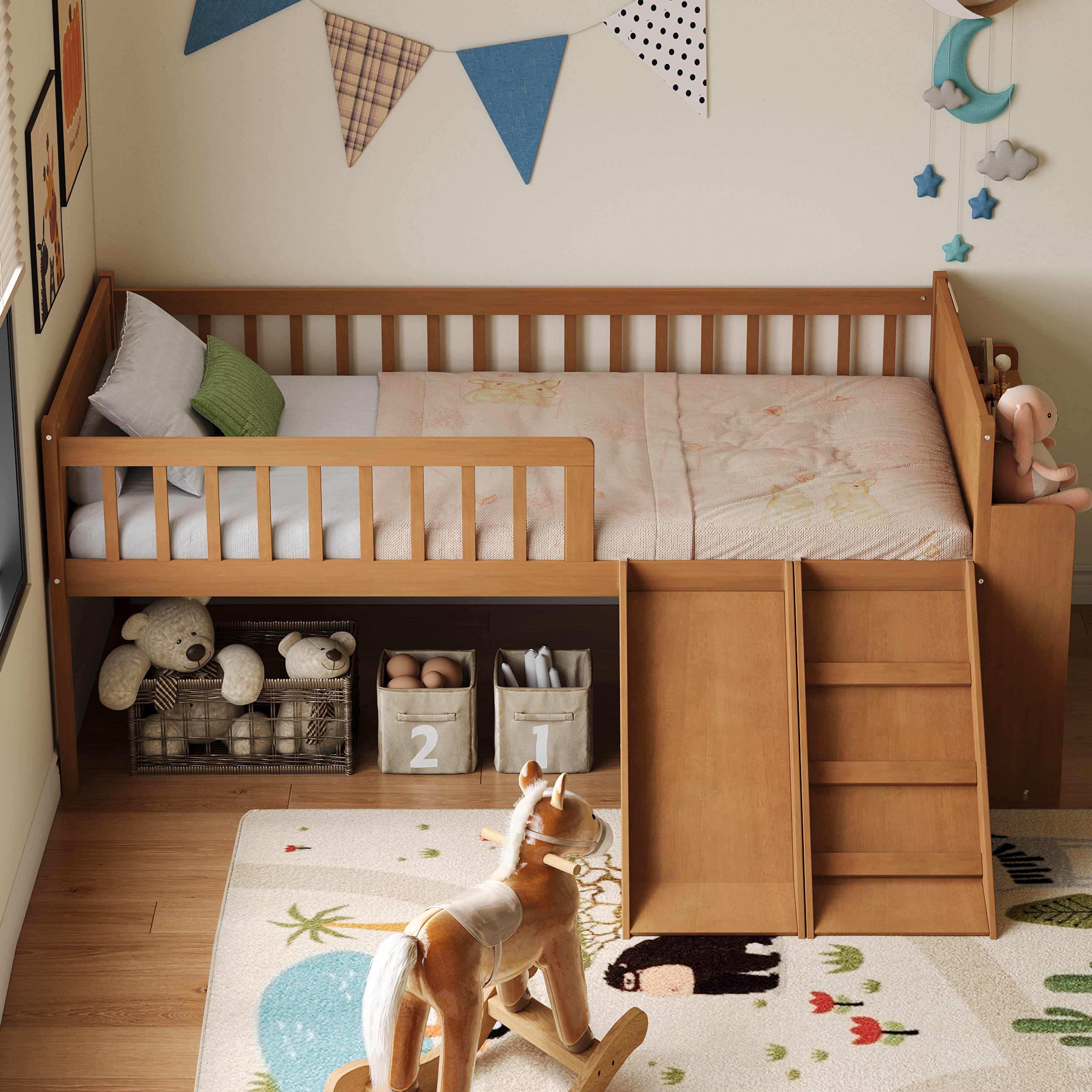 Twin Bed Frame With Storage