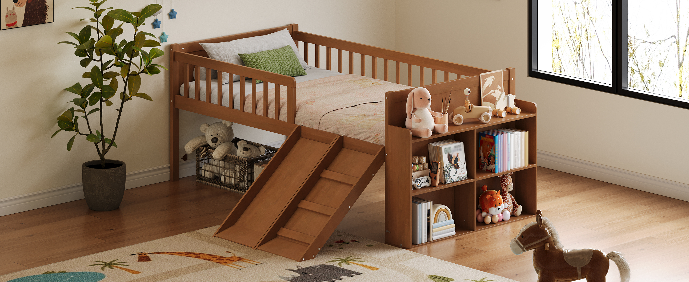 Twin Bed Frame With Storage