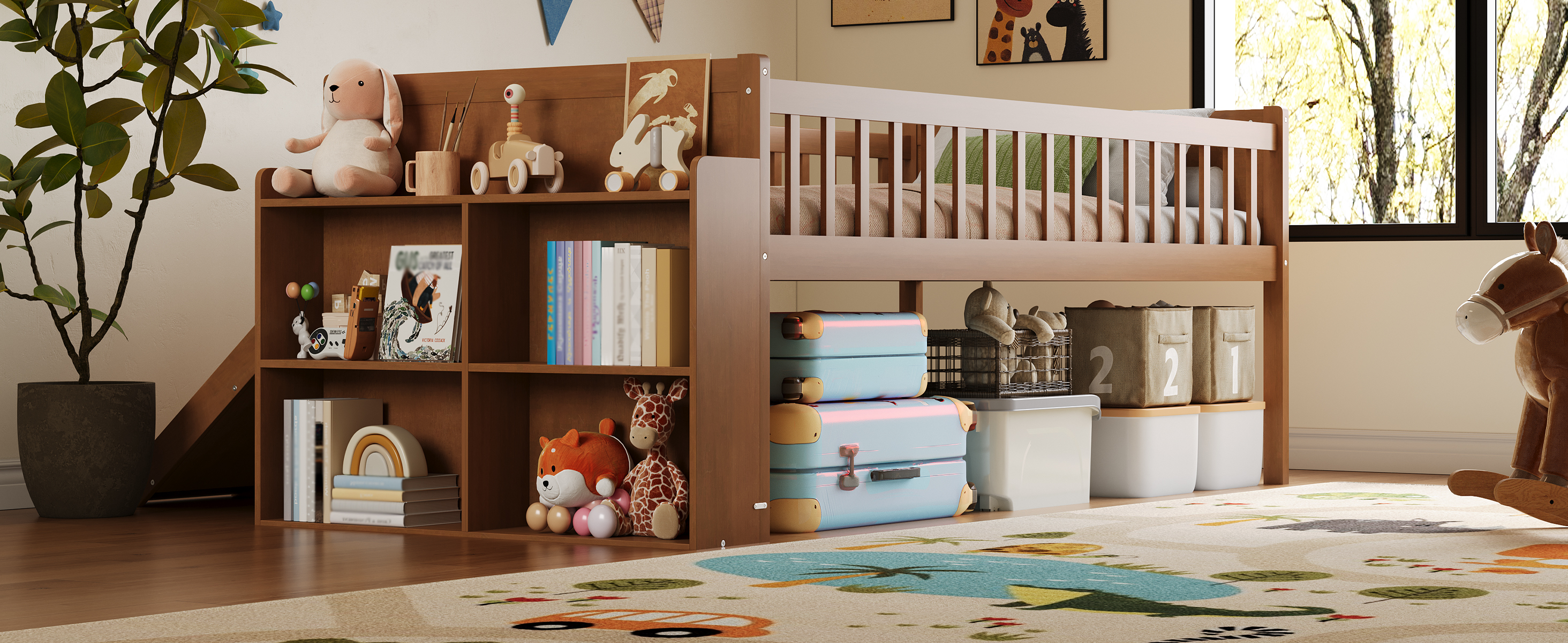Twin Bed Frame With Storage