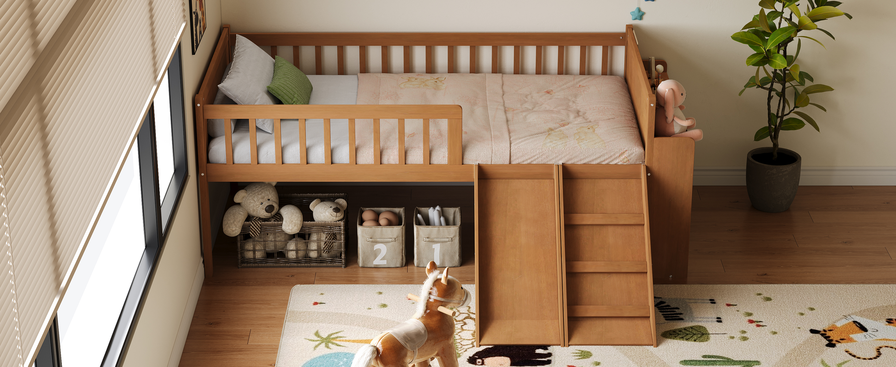 Twin Bed Frame With Storage