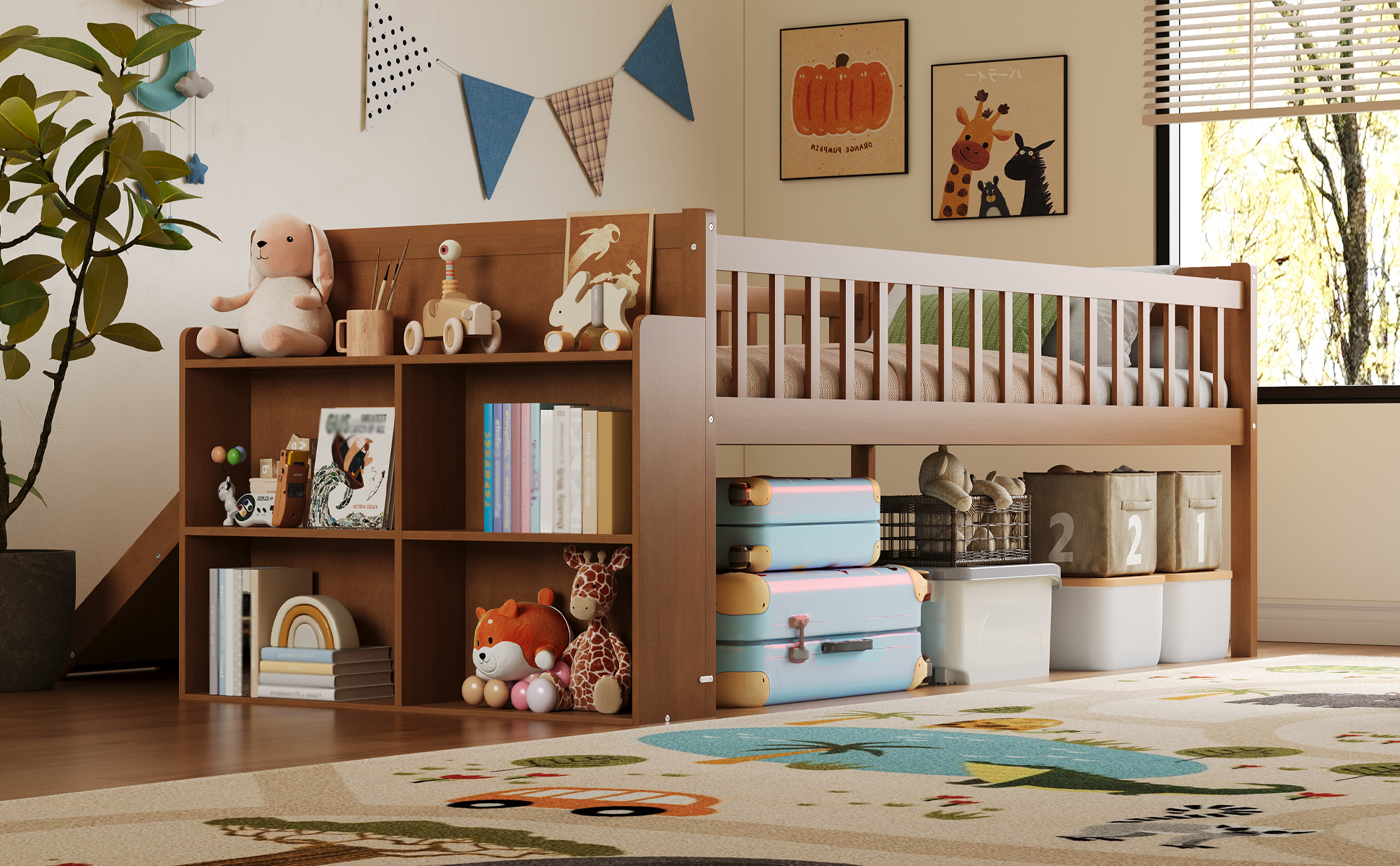 Twin Bed Frame With Storage