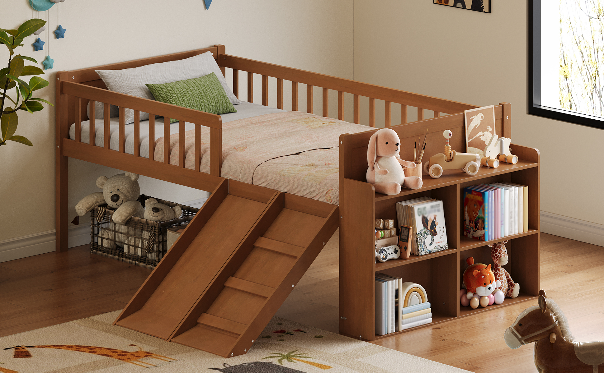 Twin Bed Frame With Storage
