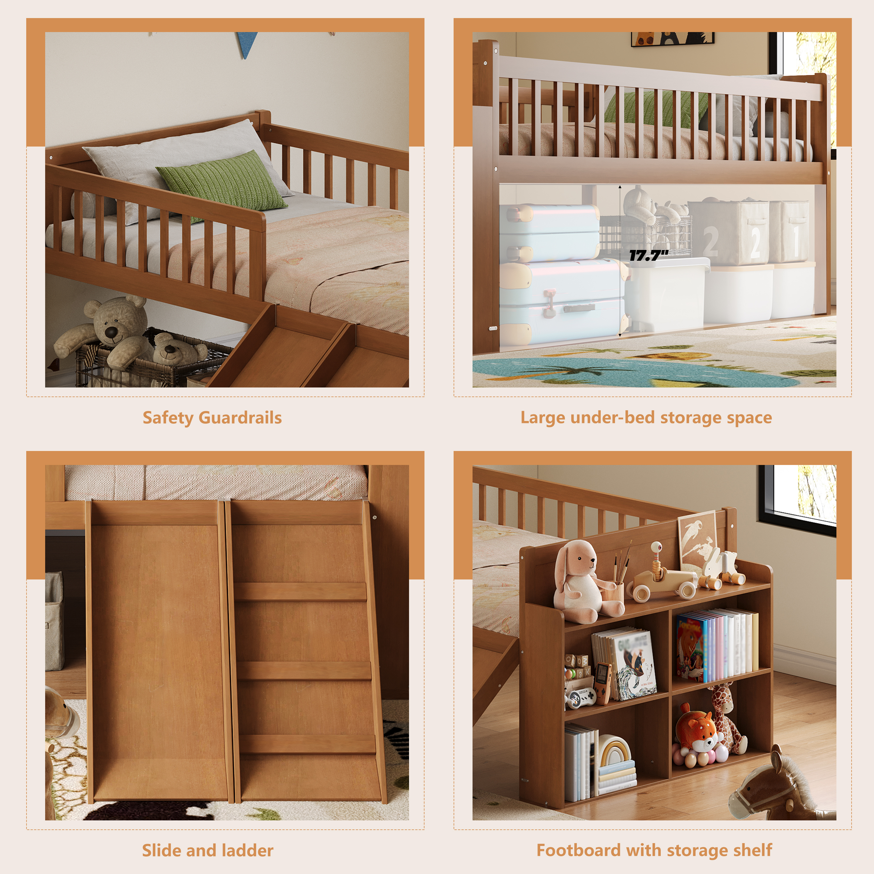 Twin Bed Frame With Storage