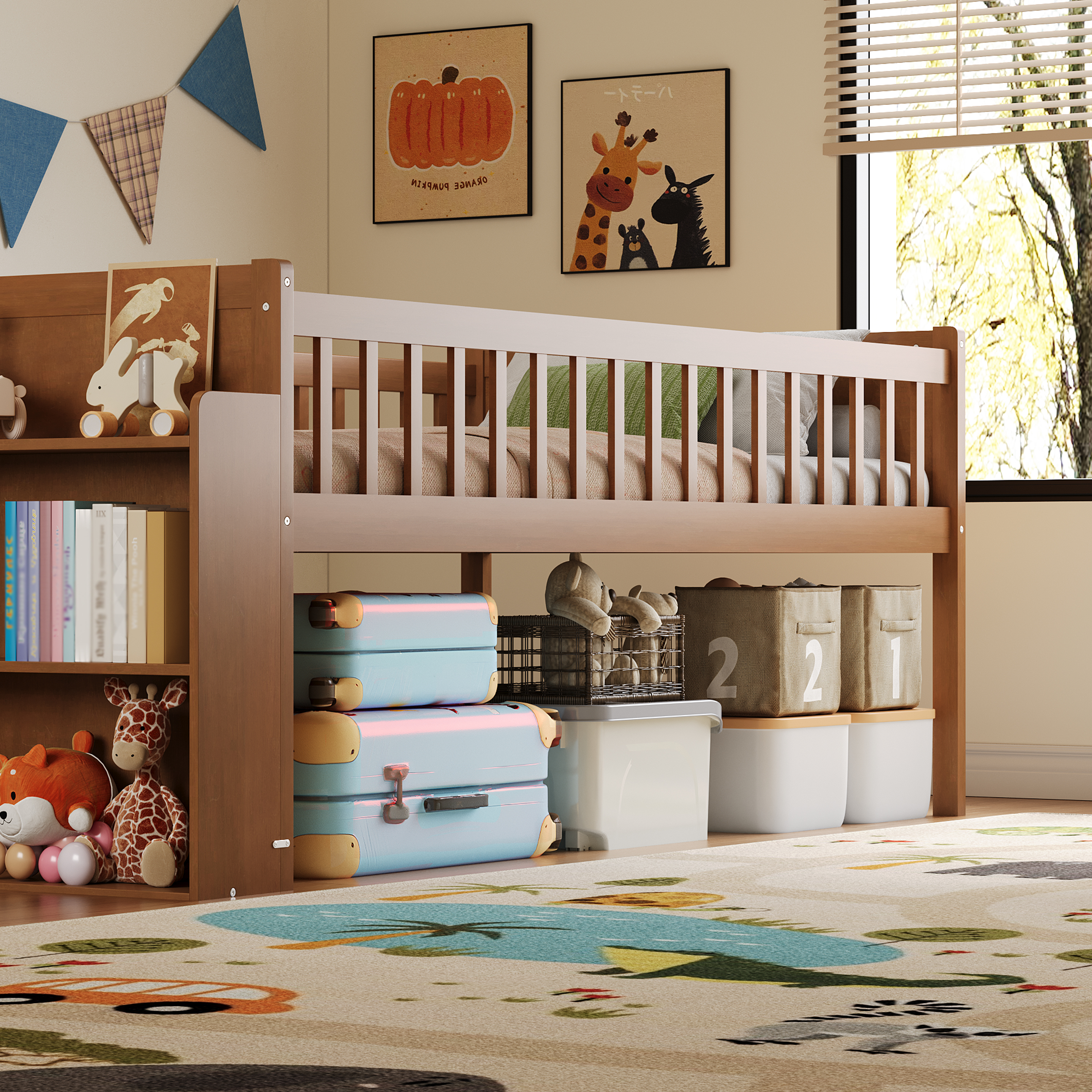 Twin Bed Frame With Storage