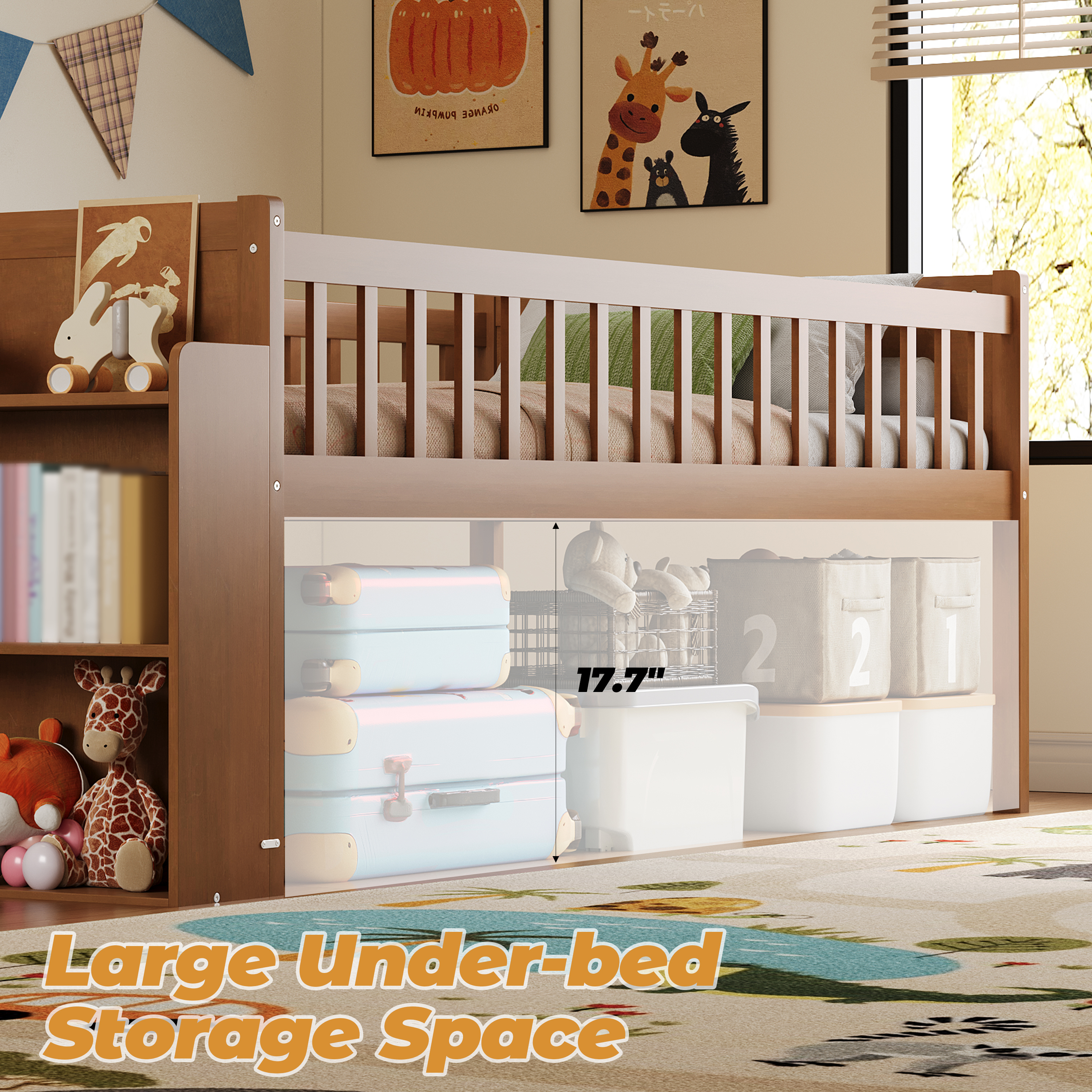 Twin Bed Frame With Storage