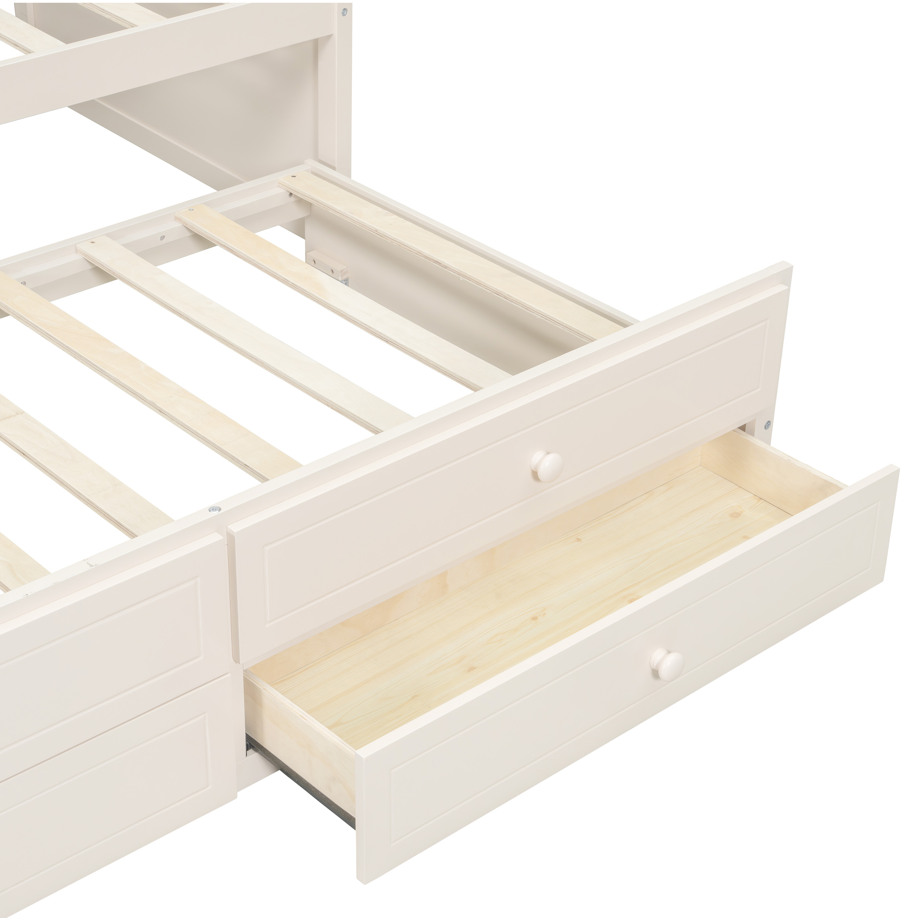 Twin Daybed With Trundle And Storage Drawers