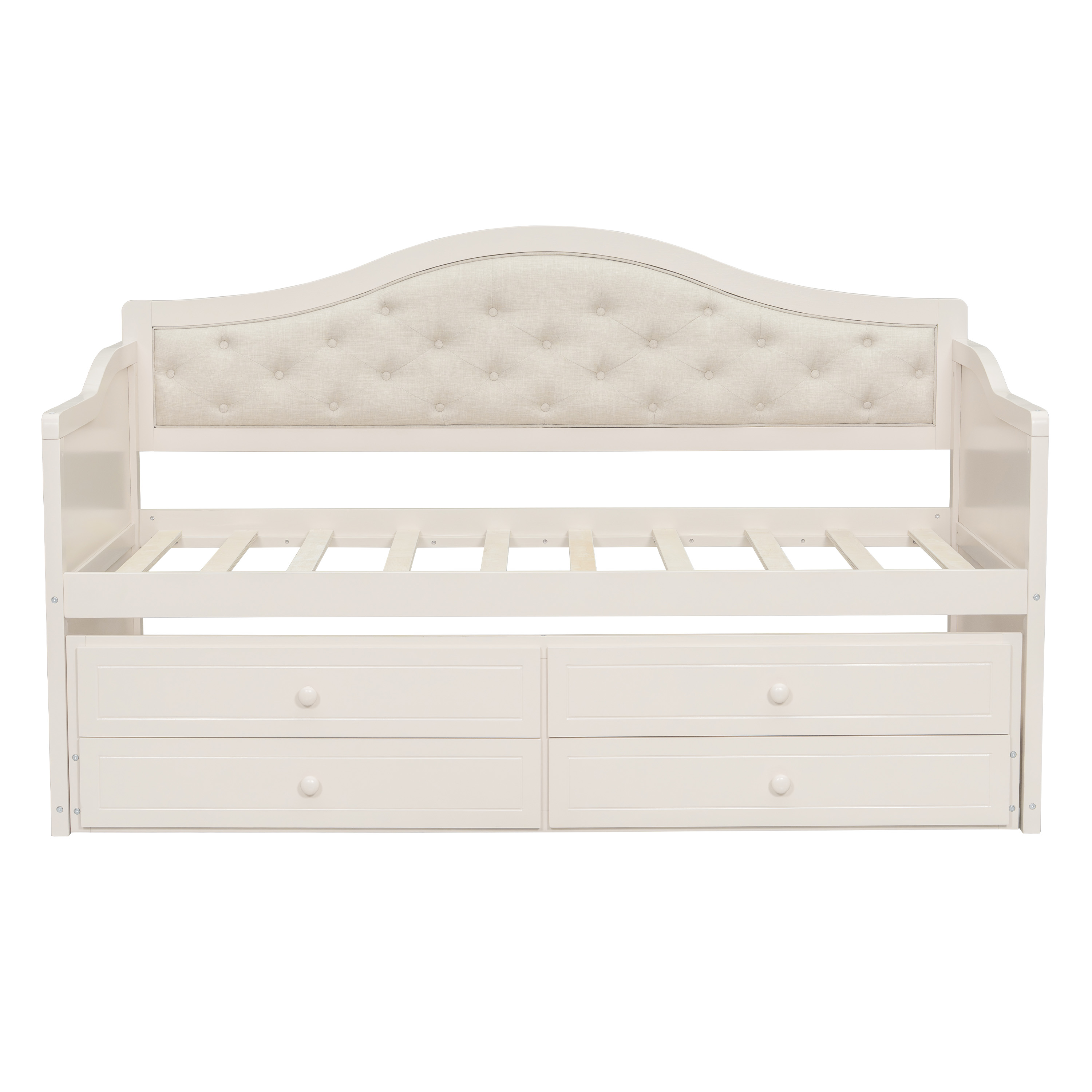 Twin Daybed With Trundle And Storage Drawers