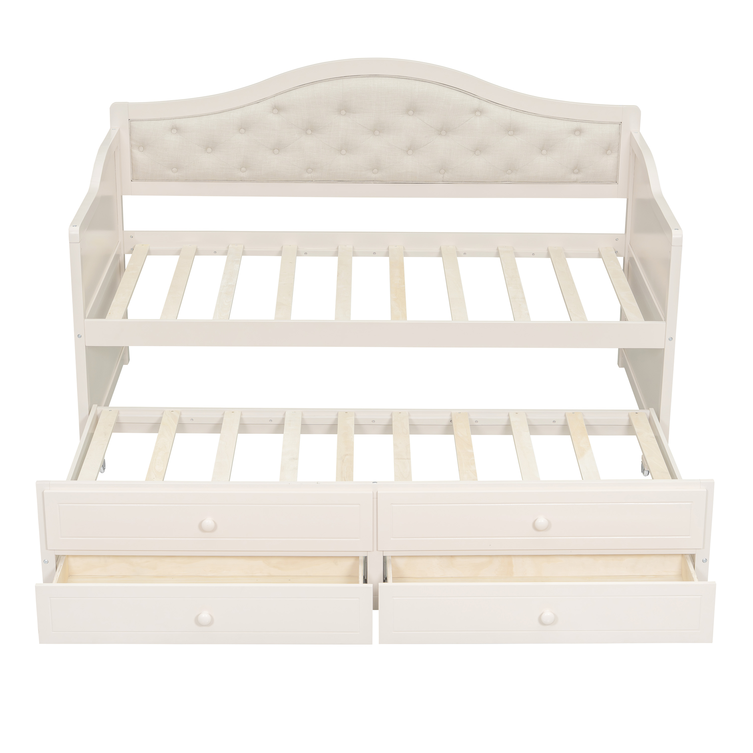 Twin Daybed With Trundle And Storage Drawers