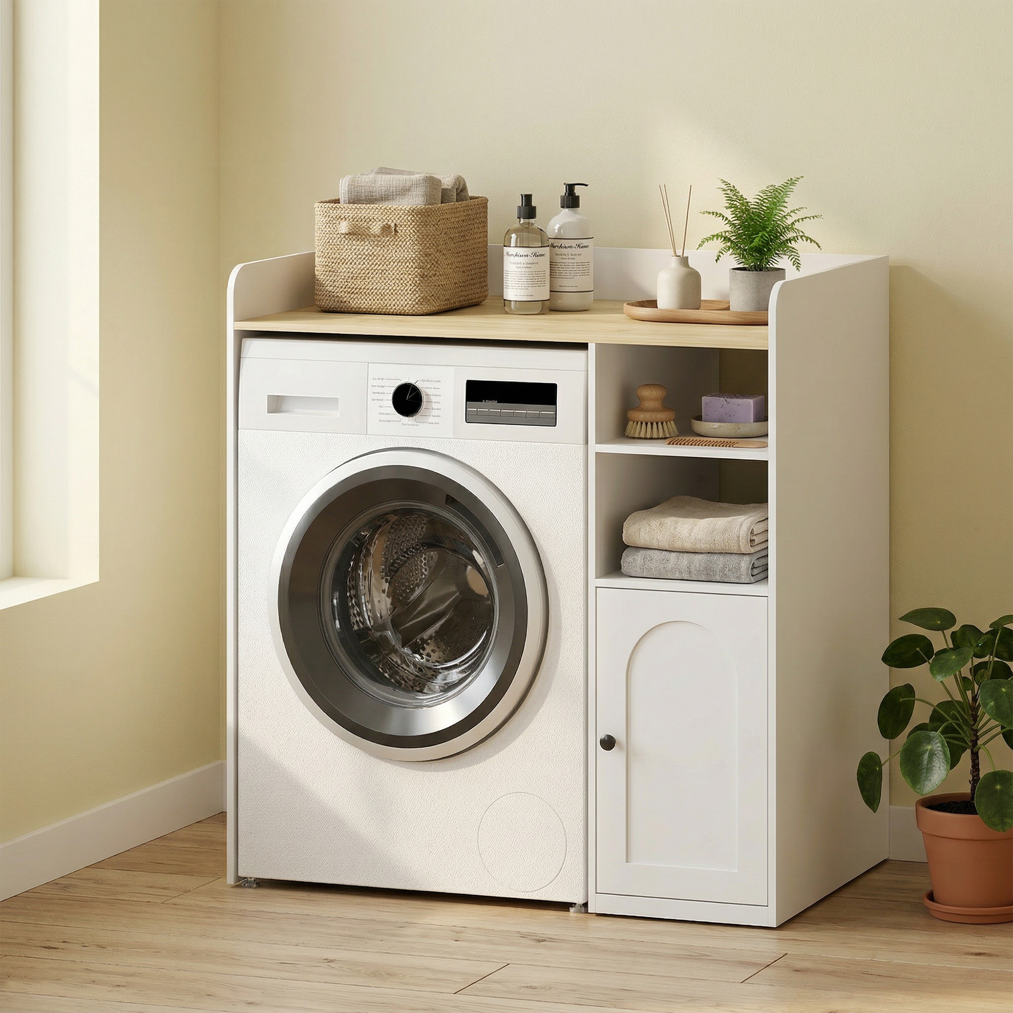 Schrank Über Der Waschmaschine Mit Soft-Close