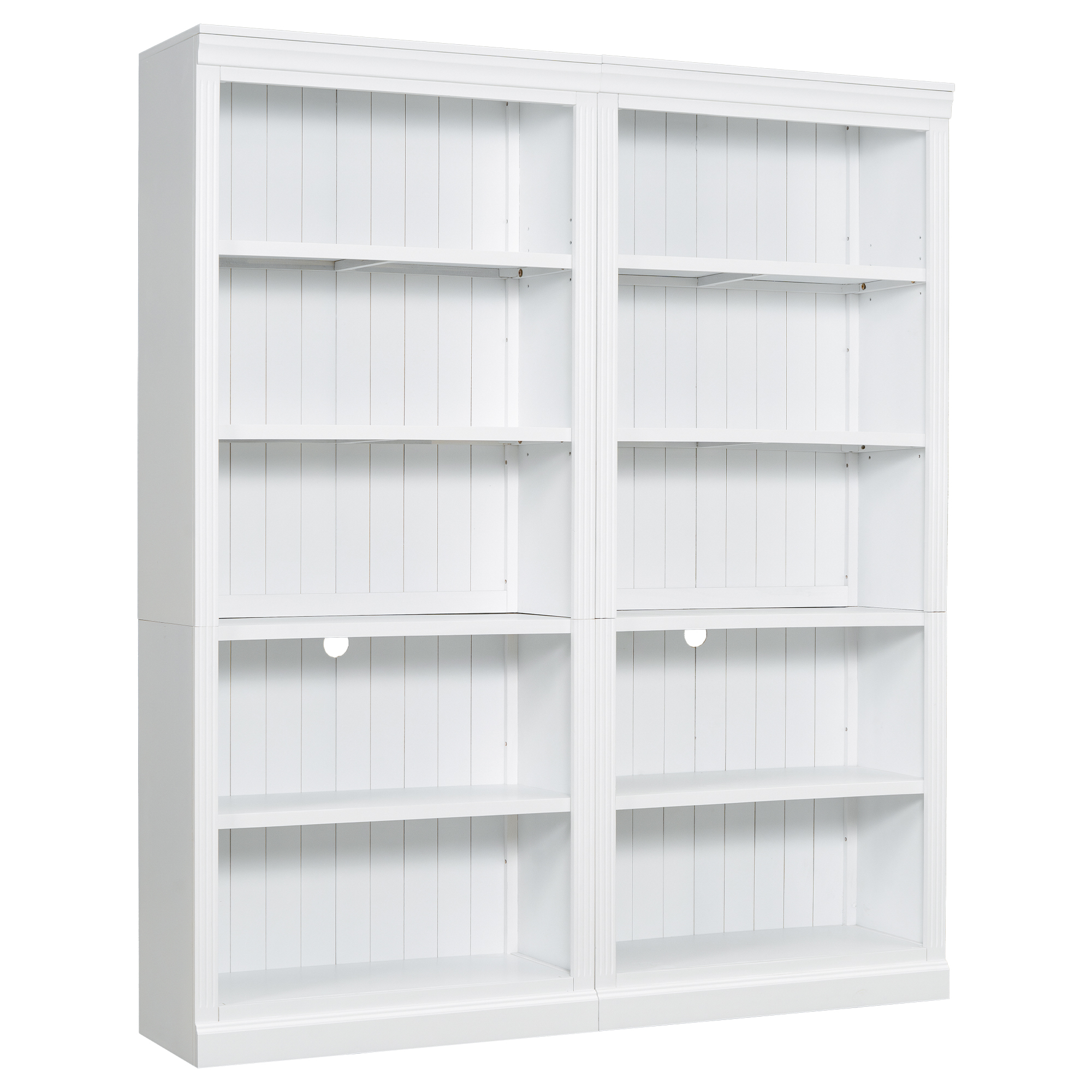 83 Inch Wood Bookcase Suite