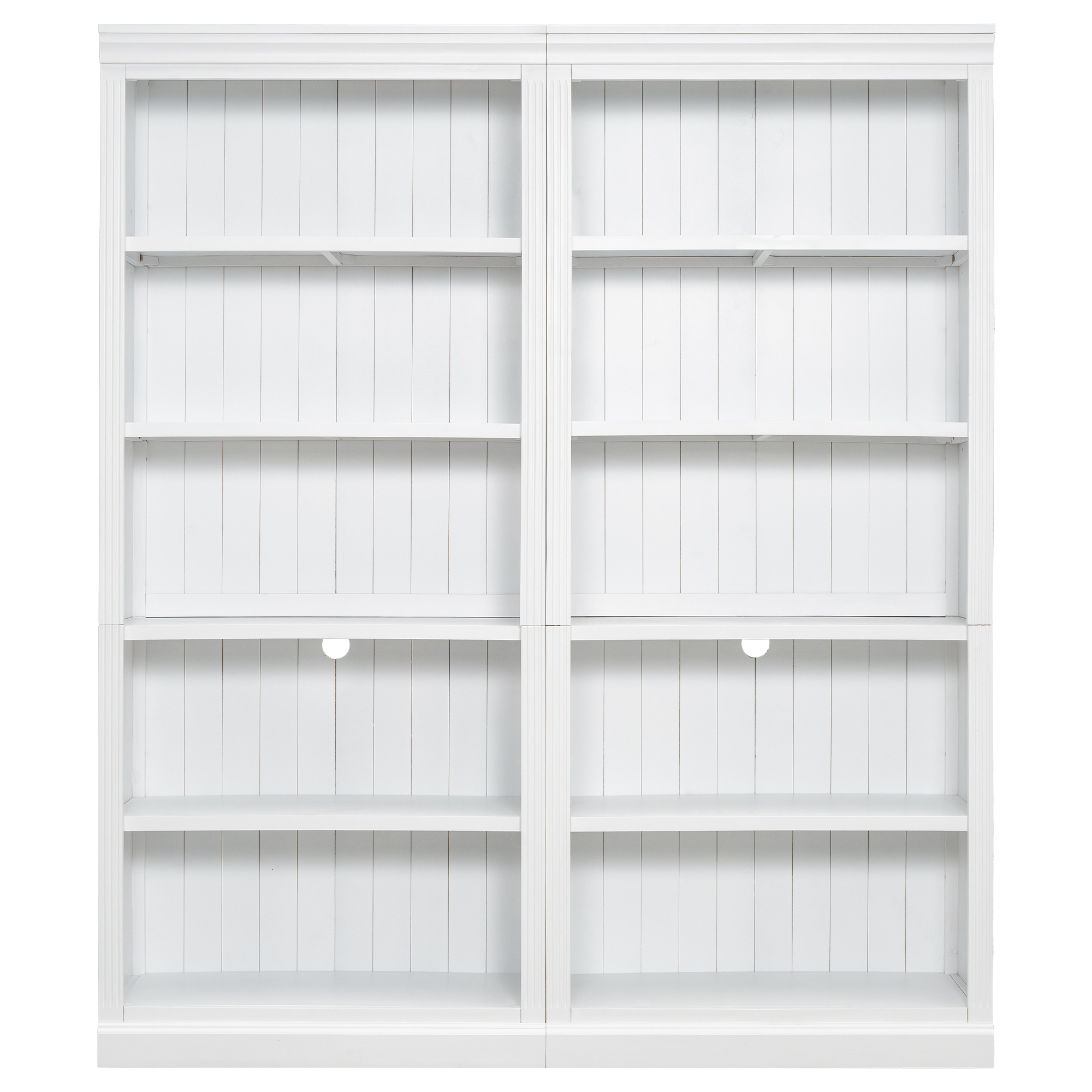 83 Inch Wood Bookcase Suite