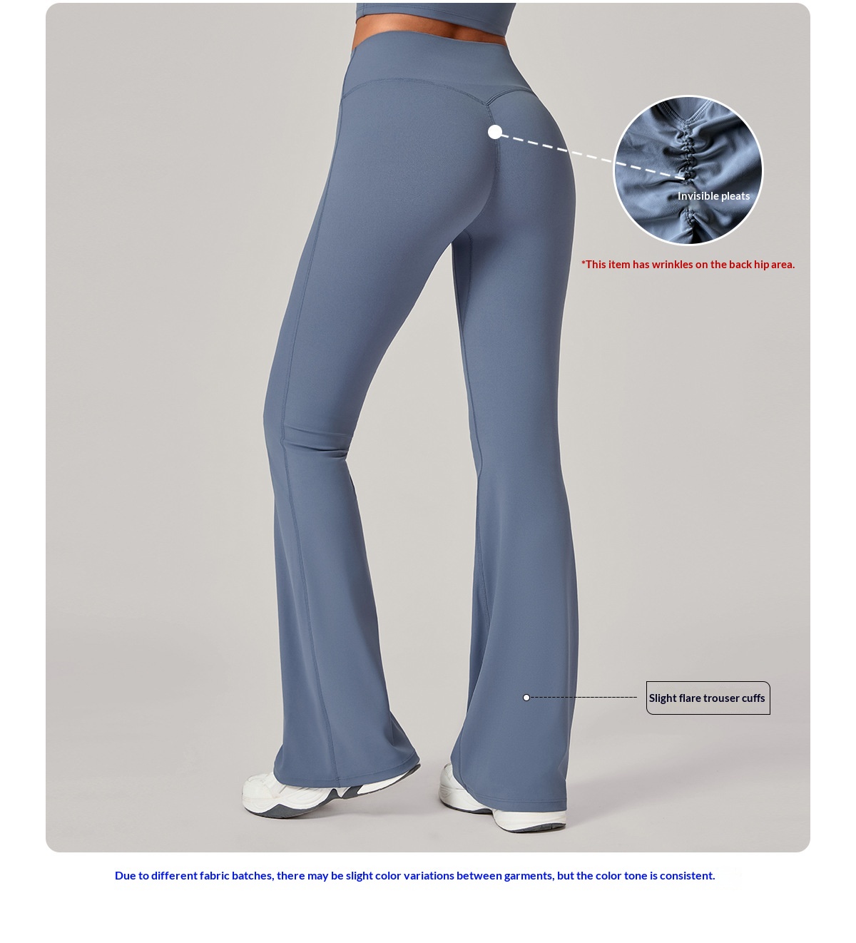 Yoga Pants Women's Hidden Pleat