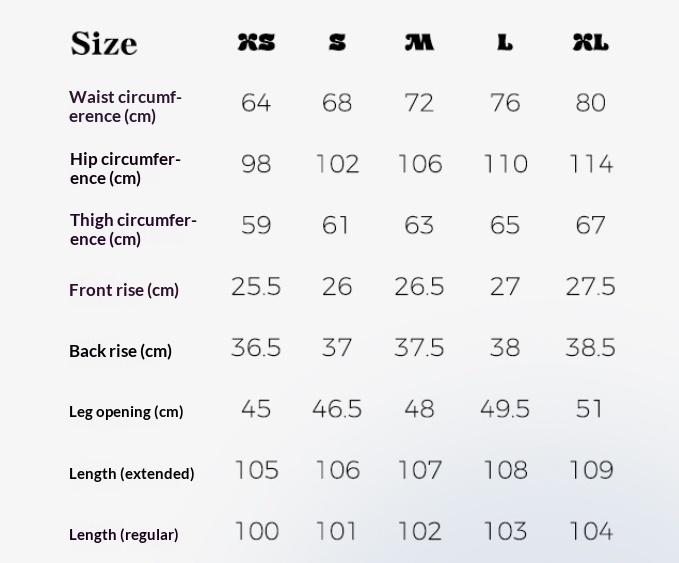 Womens American-style Casual Versatile Straight-leg Pants