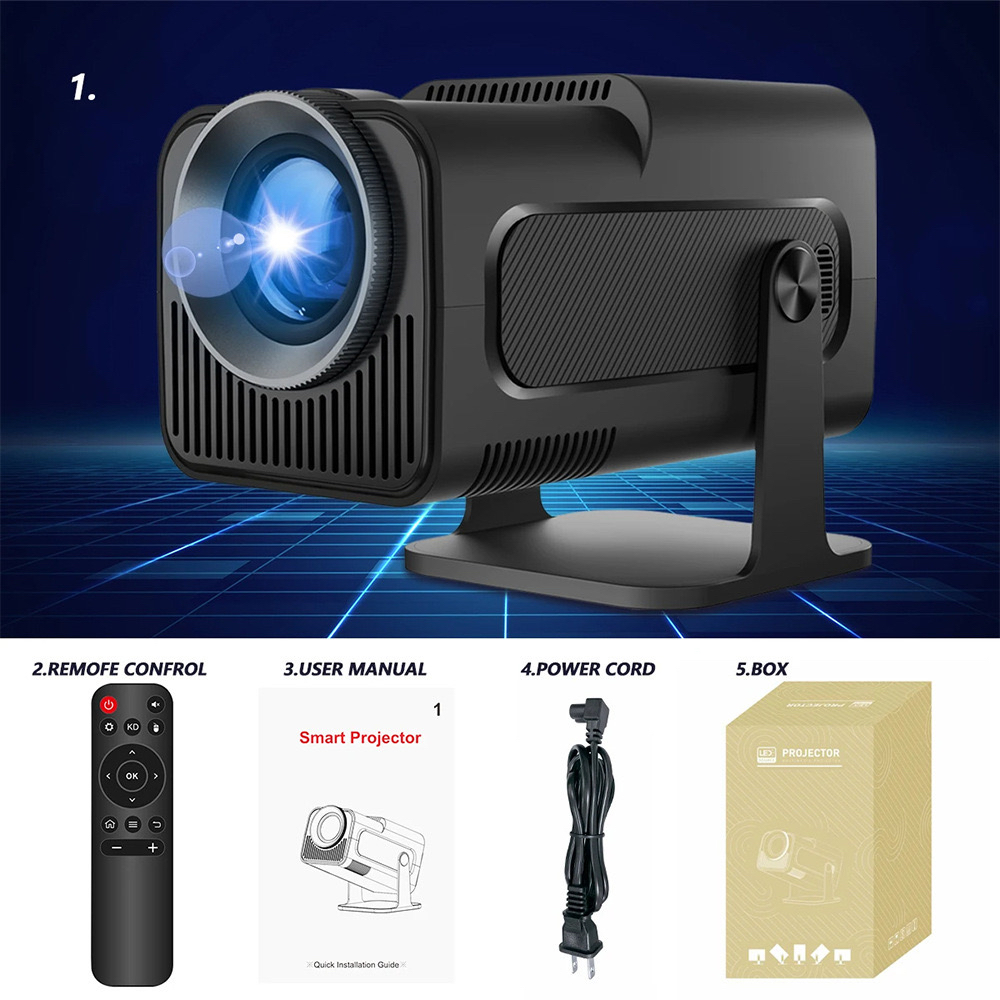 True 300 Lumens Compact Short-throw Overseas Projector