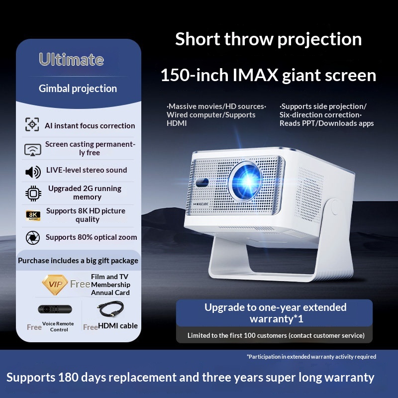 Ultra HD Home Projector
