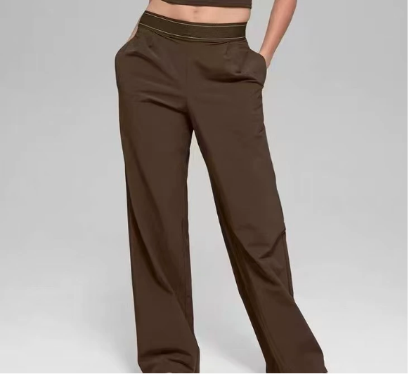 Women's Sports Pants with Waist-Lifting Design