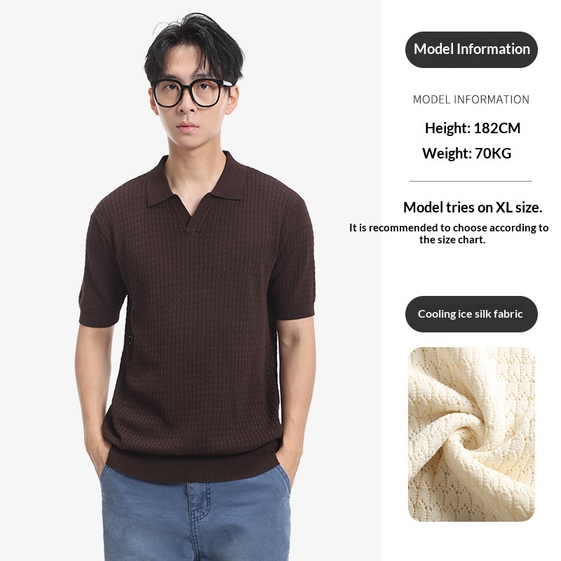 Breathable Business Polo Shirt