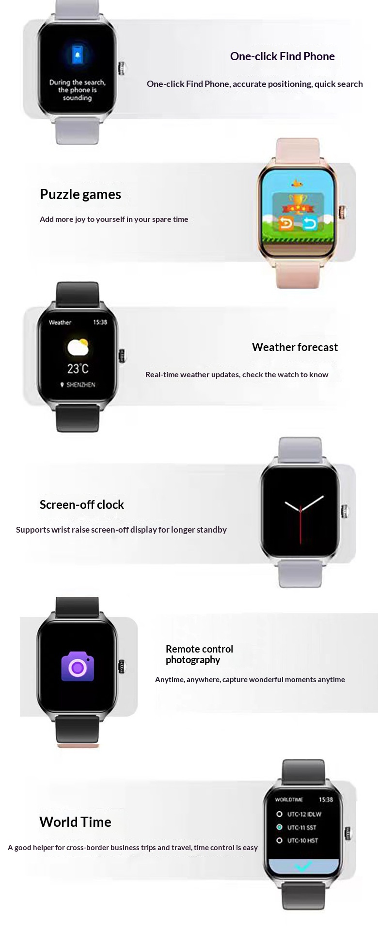 Bluetooth Smartwatch