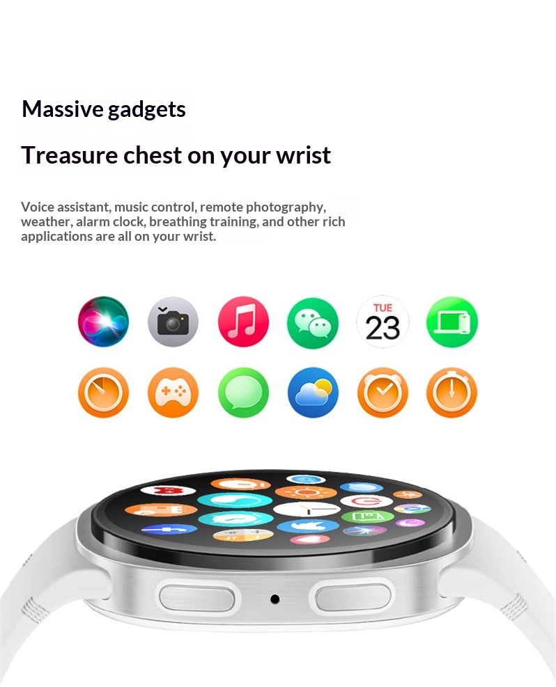 JS Watch8 Smartwatch 1.43-inch Round Screen