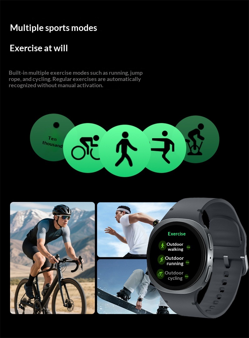 JS Watch8 Smartwatch 1.43-inch Round Screen