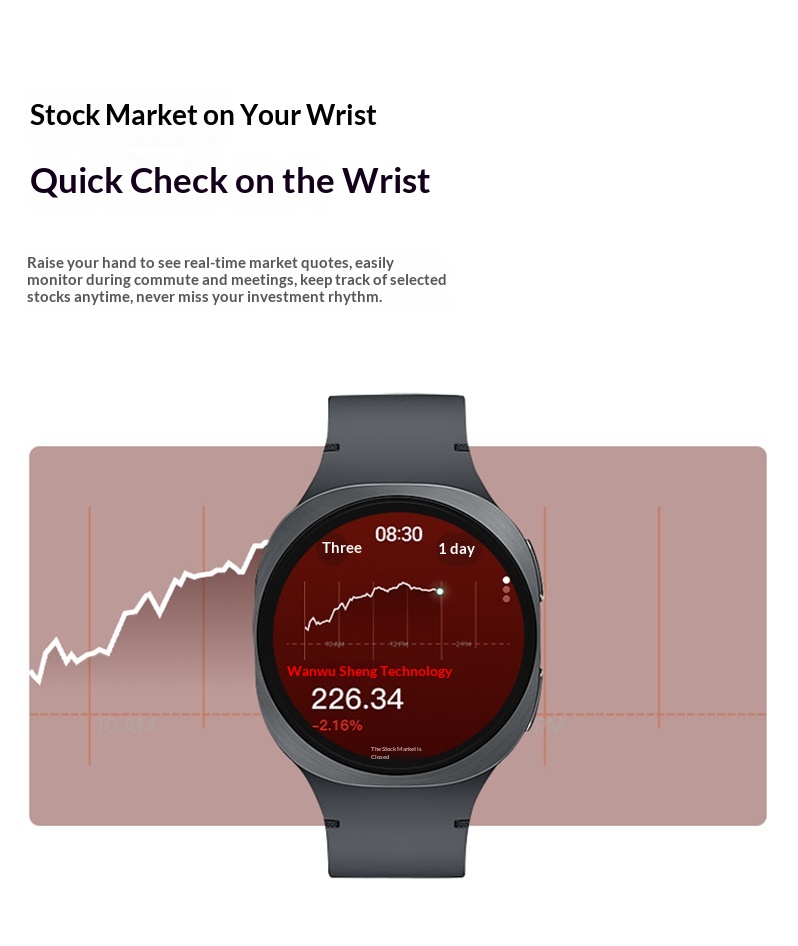 JS Watch8 Smartwatch 1.43-inch Round Screen