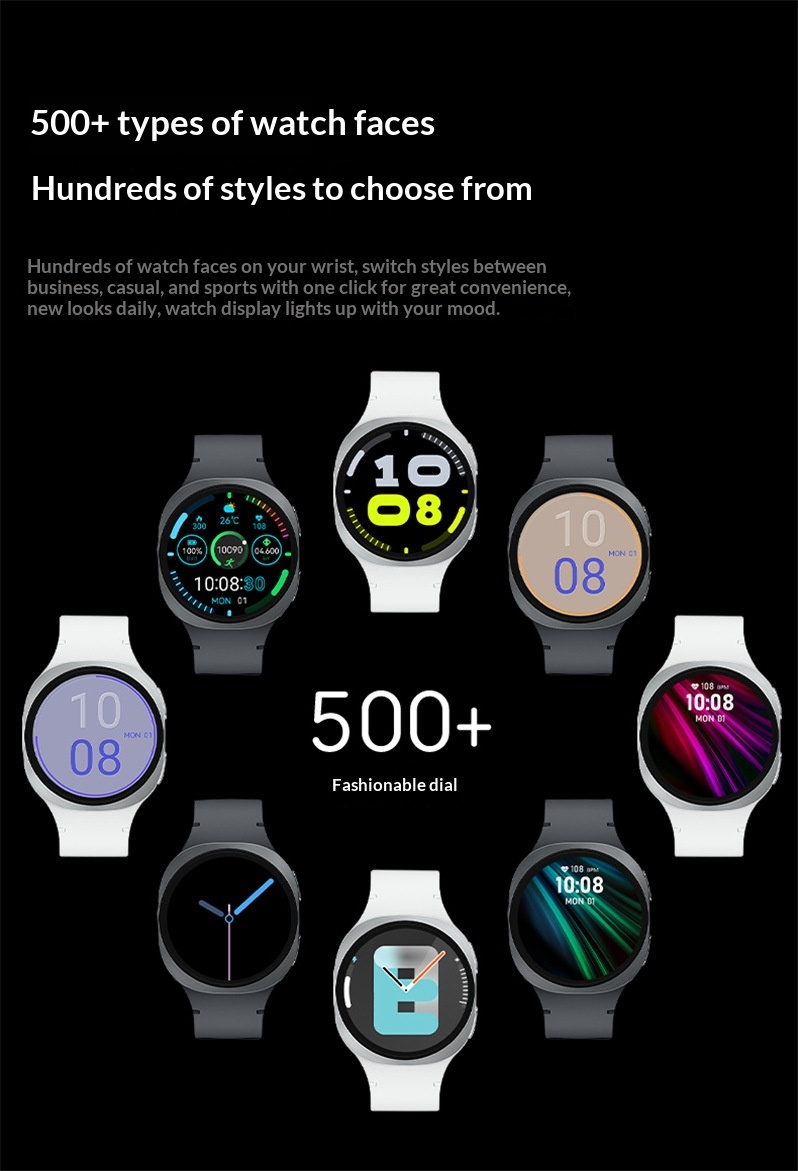JS Watch8 Smartwatch 1.43-inch Round Screen