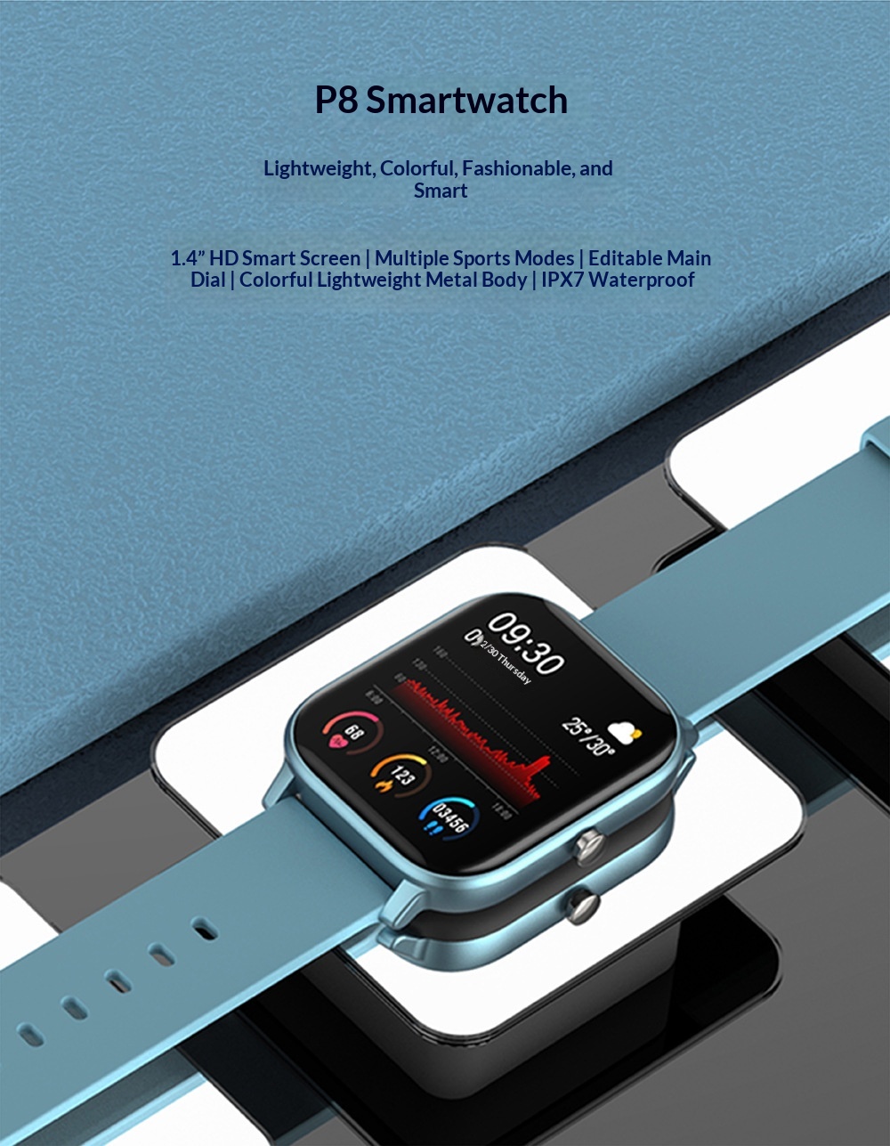 Smartwatch With Heart Rate Monitor