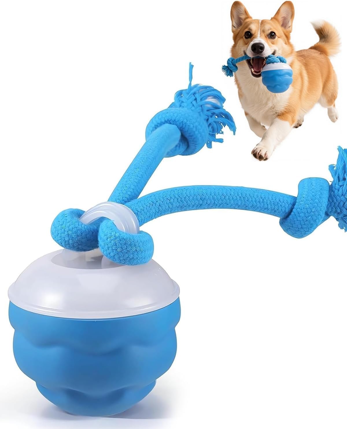 Interactive Dog Toy With Rope