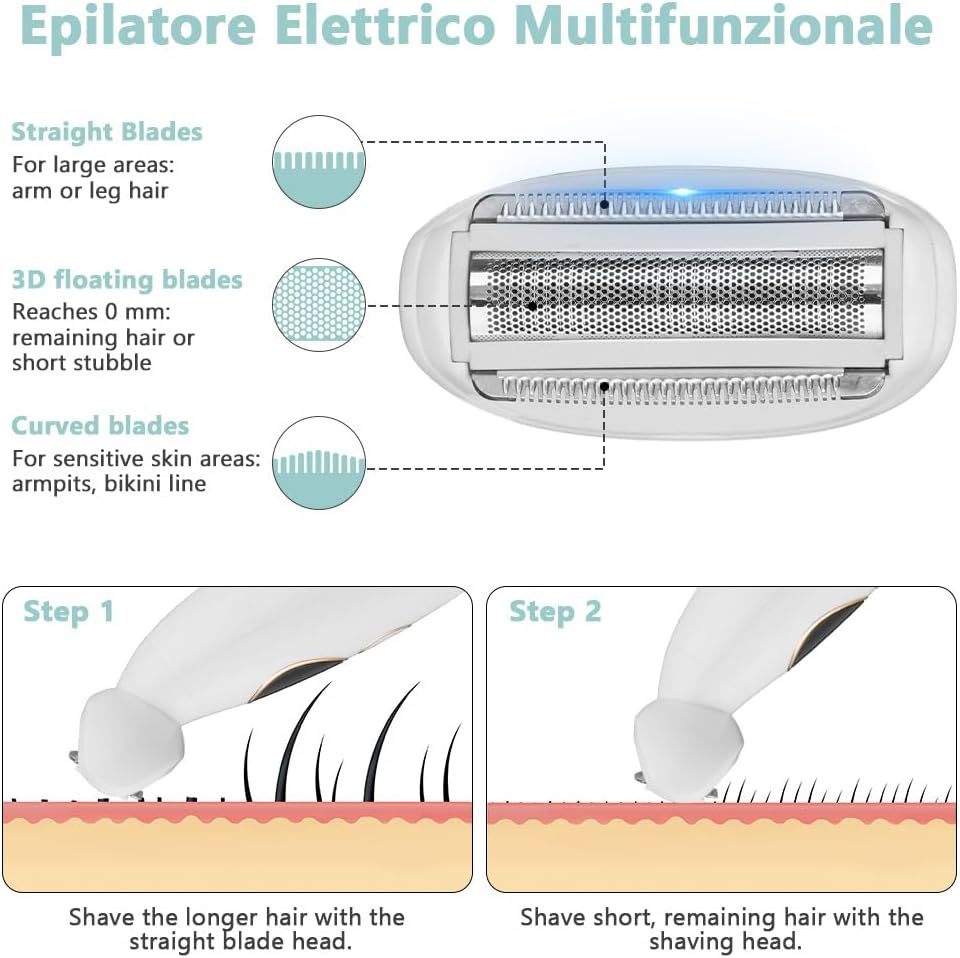 Electric Shaver 4-in-1 Rechargeable Trimmer