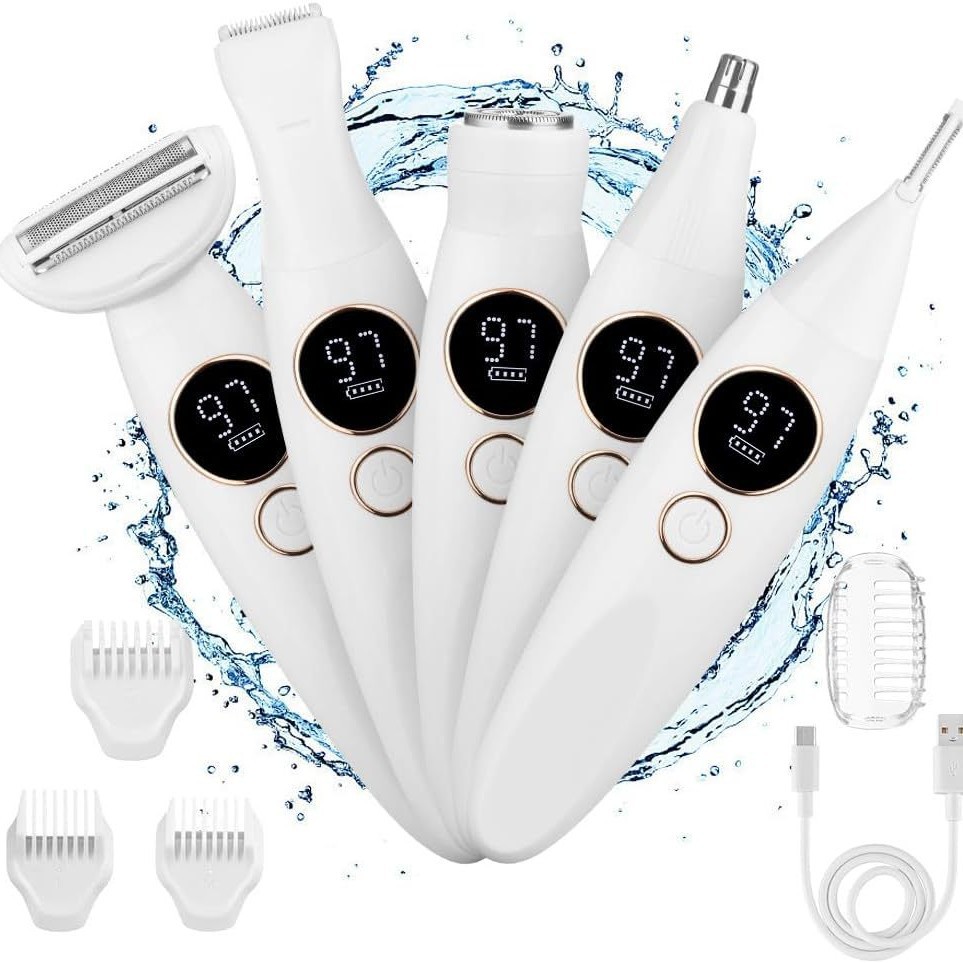Electric Shaver 4-in-1 Rechargeable Trimmer