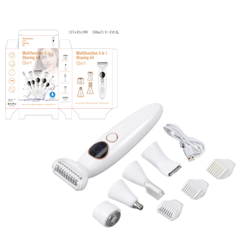 Electric Shaver 4-in-1 Rechargeable Trimmer