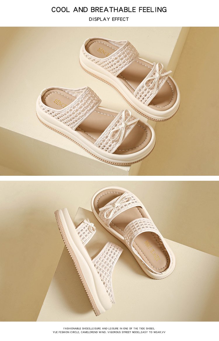 Thick Soled Plus Size Slippers