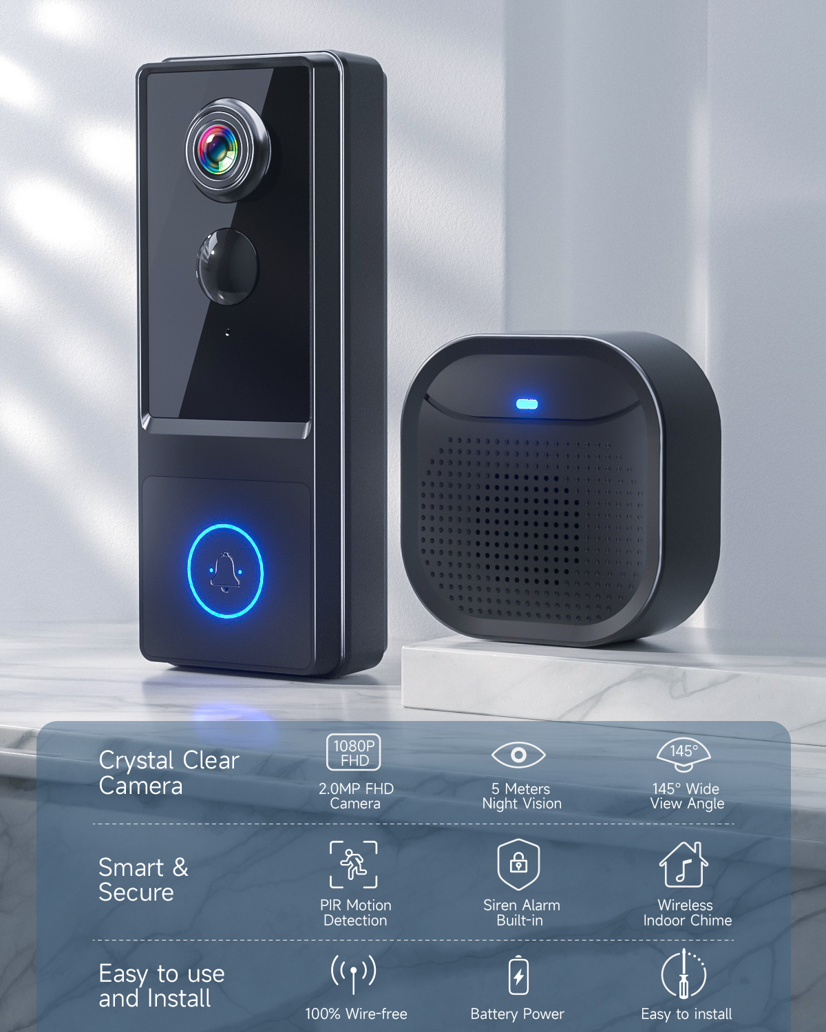 Wireless Video Doorbell