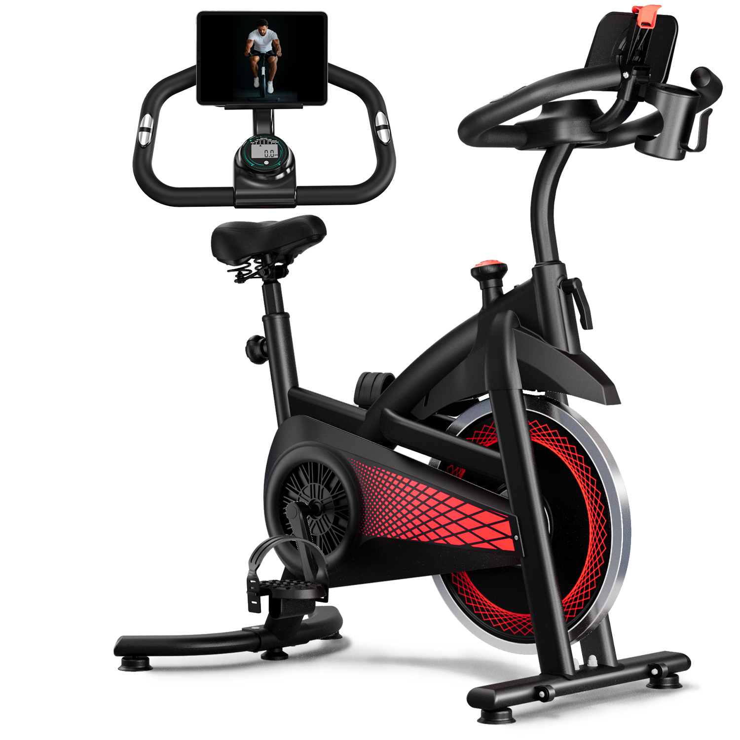 Exercise Bike with Adjustable Magnetic Resistance