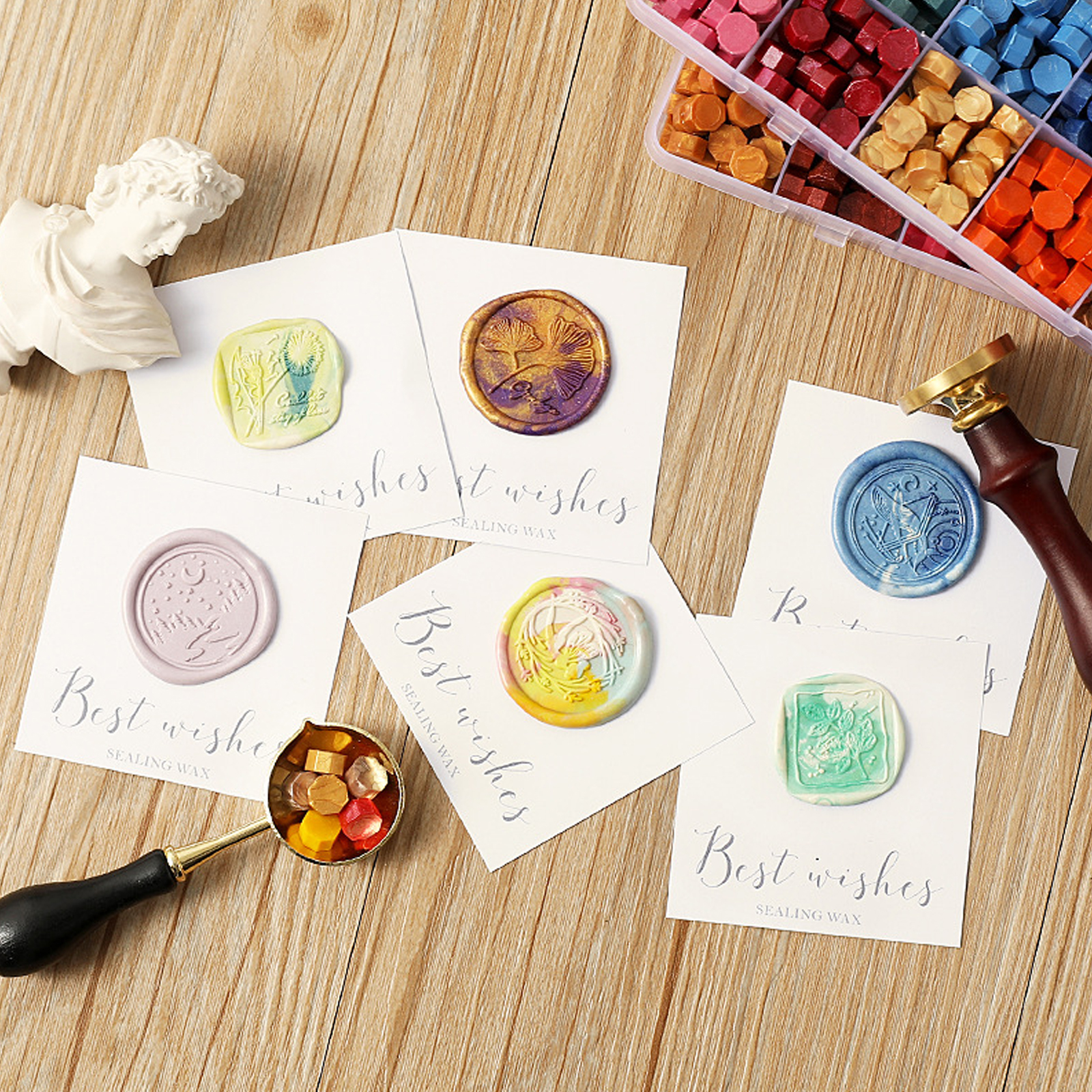 Vintage Wax Seal Stamp Tablet