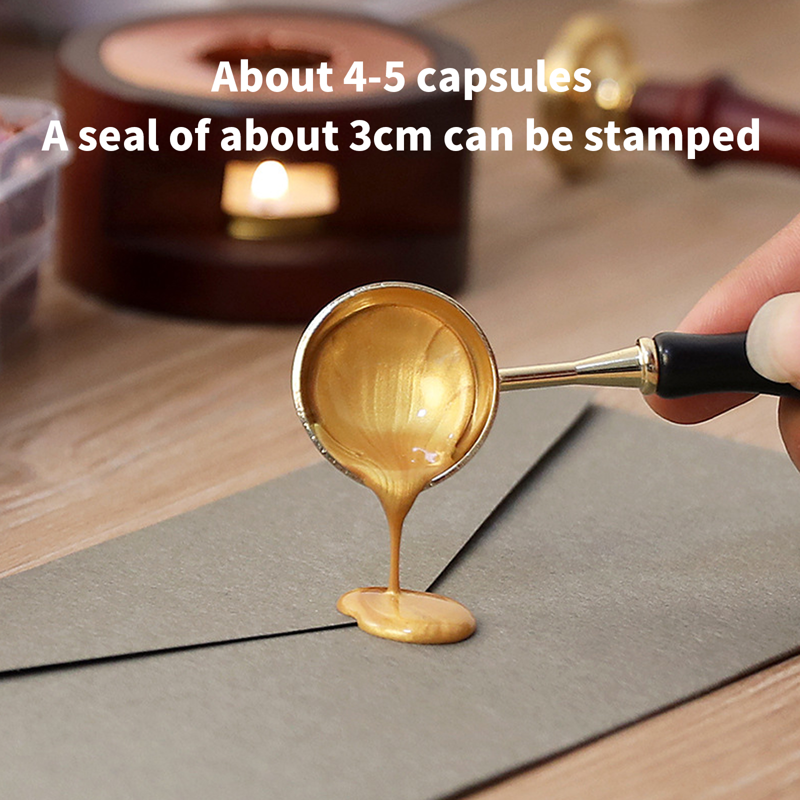 Vintage Wax Seal Stamp Tablet