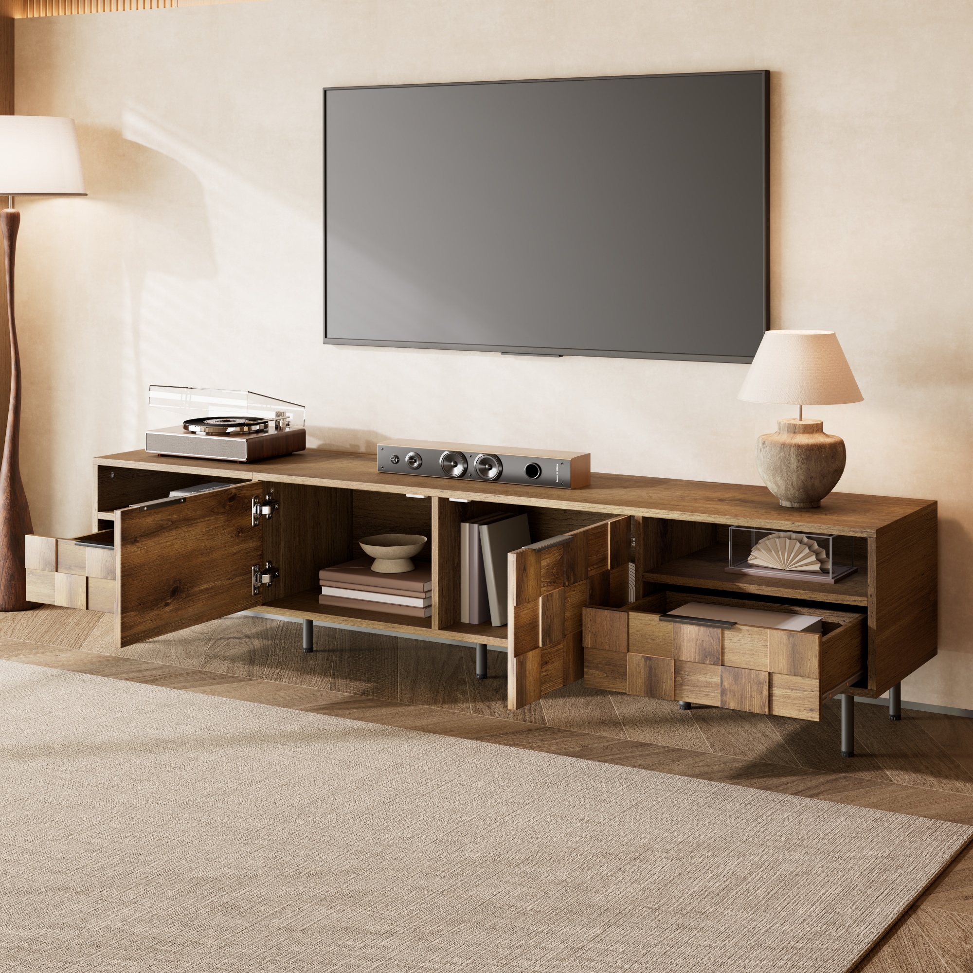 Mid Century TV Stand