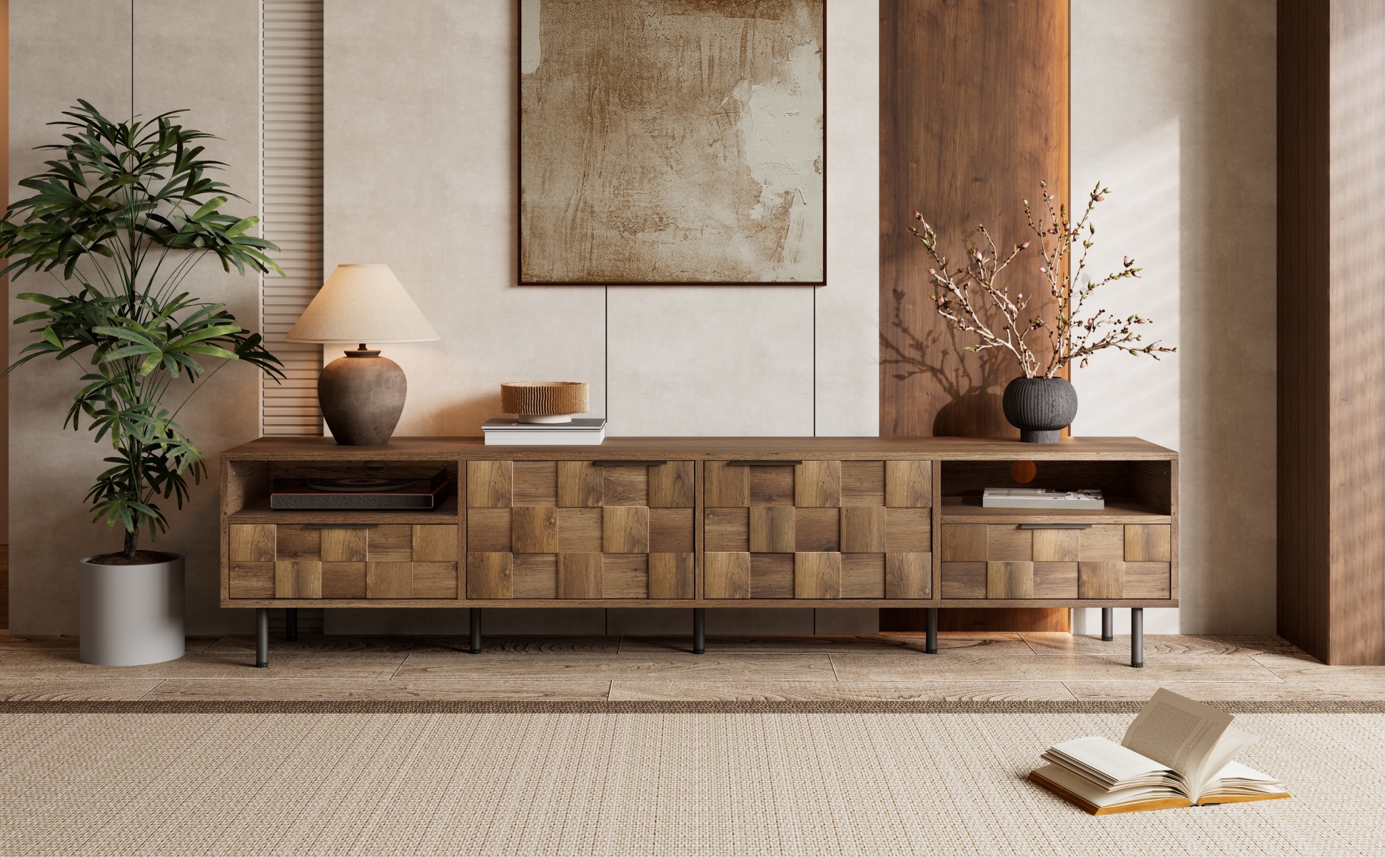 Mid Century TV Stand