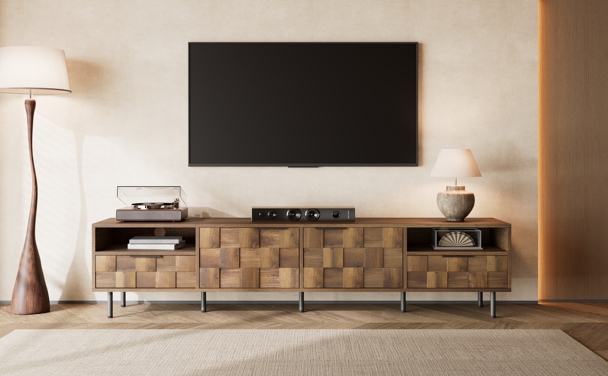 Mid Century TV Stand