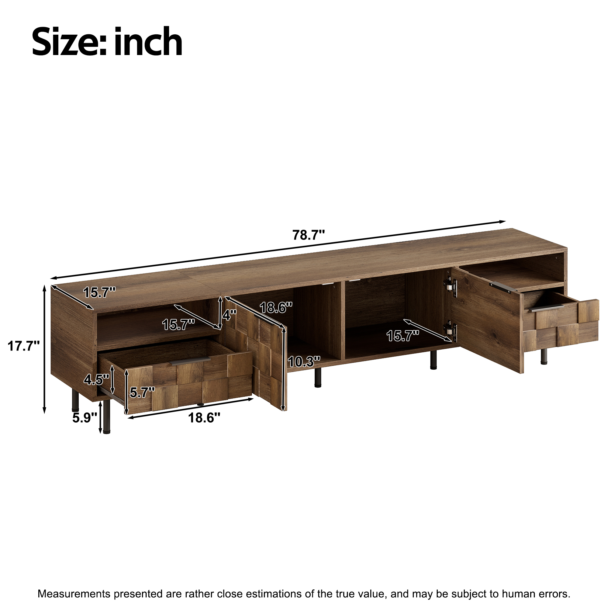 Mid Century TV Stand