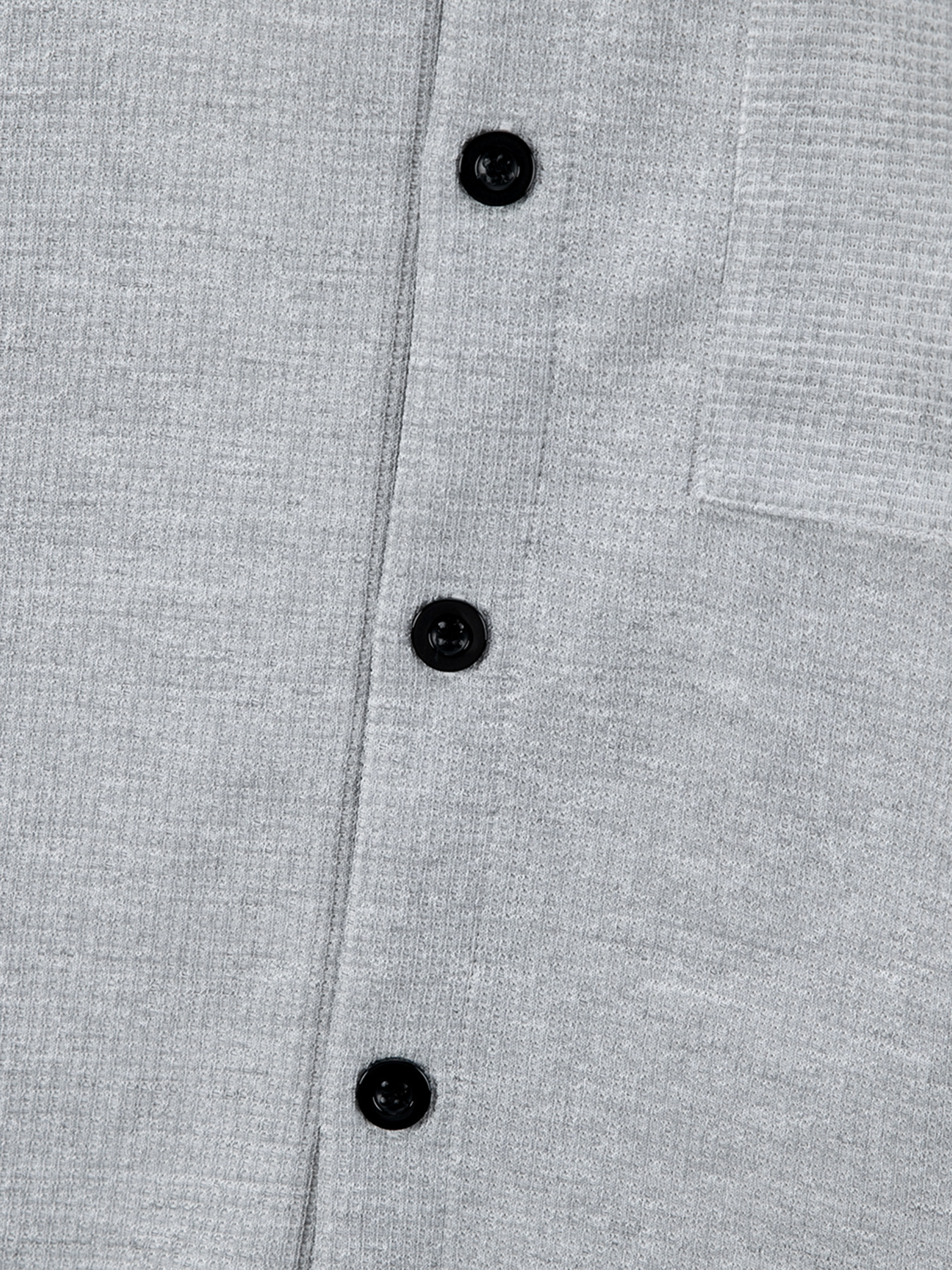 Mens Long-Sleeve Cardigan Shirt