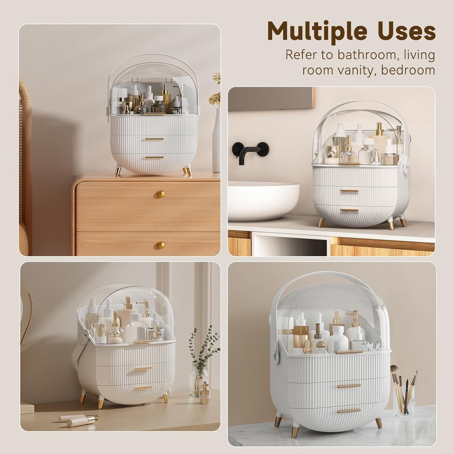Large Makeup Organiser Box