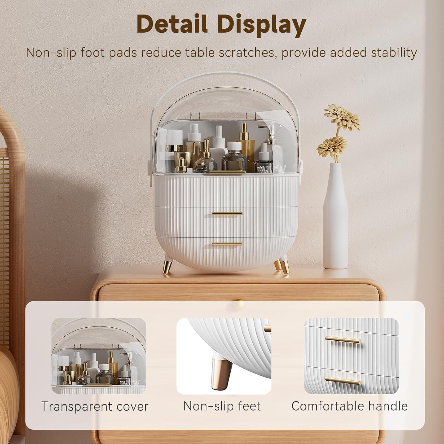 Large Makeup Organiser Box
