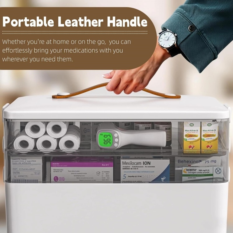 Portable Medicine Storage Box