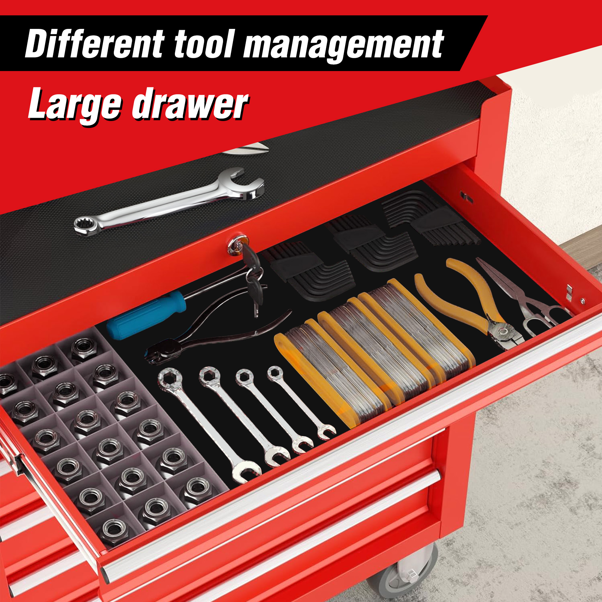 Rolling Tool Chest 7-Drawer