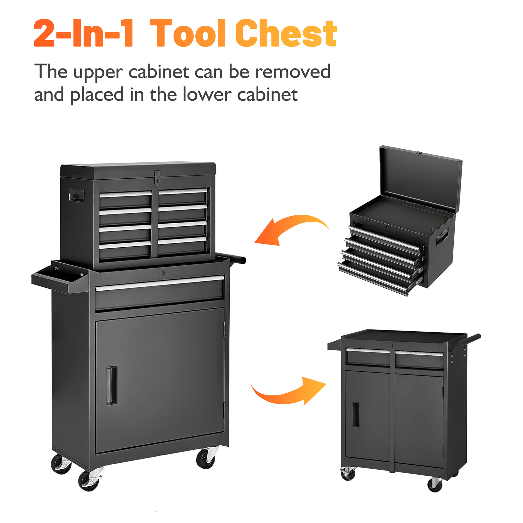 Tool Chest 5-Drawer Rolling